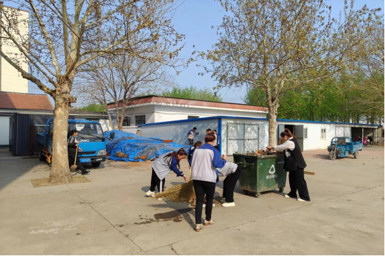 广饶公司：清洁办公环境 展现良好企业形象